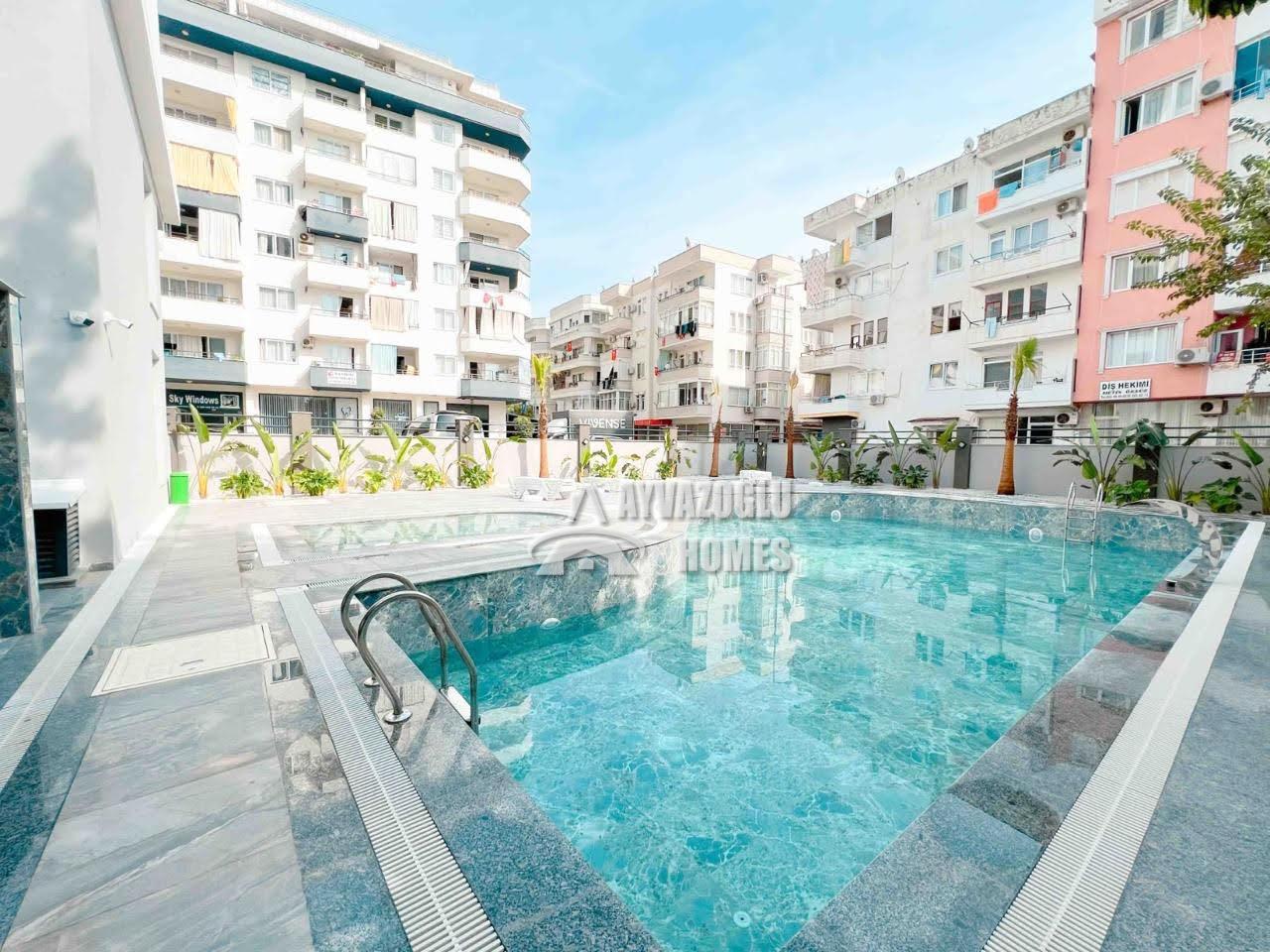 4986 Уютная квартира 1+1 с инфраструктурой отельного уровня в Махмутларе