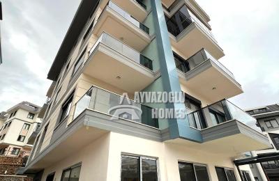 ID 5043 Квартира 1+1 в районе Оба — вид на бассейн