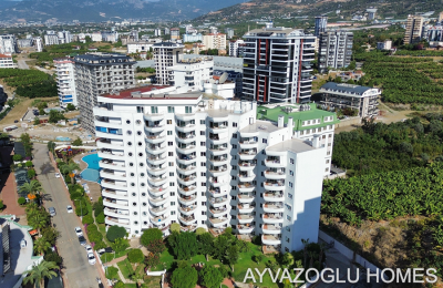 ID 5060 Spacious 2+1 apartment in Mahmutlar – 800 meters from the sea, full service amenities