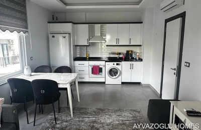 ID 5072 Mahmutlar — 1+1, 900 м до моря, уютный комплекс с инфраструктурой