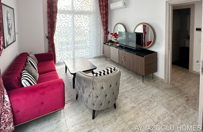 ID 5074 Махмутлар — 1+1, 200 м до моря, уютный комплекс с бассейном и лифтом