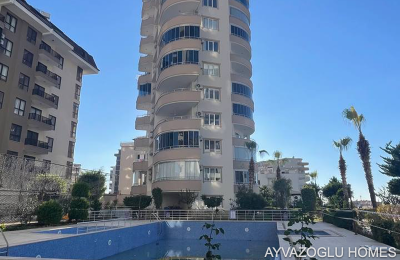 ID 5075 Махмутлар — 2+1,  просторная квартира в комплексе с инфраструктурой