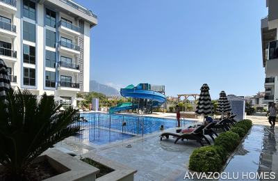 ID 5090 1+1-Apartment in Oba – Gemütliches Apartment in einer Anlage mit Pool