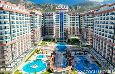 ID 5093 Просторная квартира 2+1 в Махмутларе — 600 метров до моря и полная инфраструктура комплекса