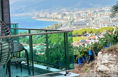 ID 5103 1+1 Apartment on the Seafront in Kargicak — a Complex with Full Infrastructure