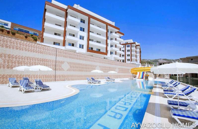 ID 5121 Просторная квартира 2+1 в Каргыджаке — комплекс с курортной инфраструктурой