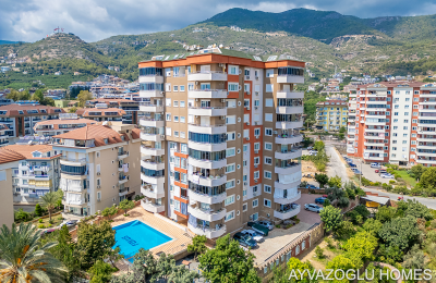 ID 5135 Geräumige 2+1-Zimmer-Wohnung in Cikcilli – komfortables Wohnen nahe dem Stadtzentrum von Alanya