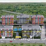 ID 5199 Appartement moderne 1 chambre + 1 salle de bain dans le quartier de Kestel