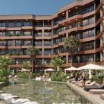 ID 5210 Appartement 1+1 confortable dans un nouveau complexe à Antalya