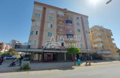 ID5247 Mahmutlar'da denize 100 metre mesafede geniş 3+1 daire