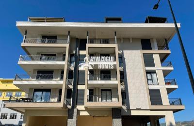 D 5309  1+1 Apartment for Sale in Kargıcak — 350 Meters from the Sea