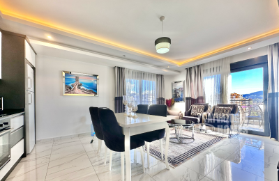 ID 003 3+1-Maisonette-Wohnung mit Panoramablick auf Meer und Berge – Premium-Mietobjekt