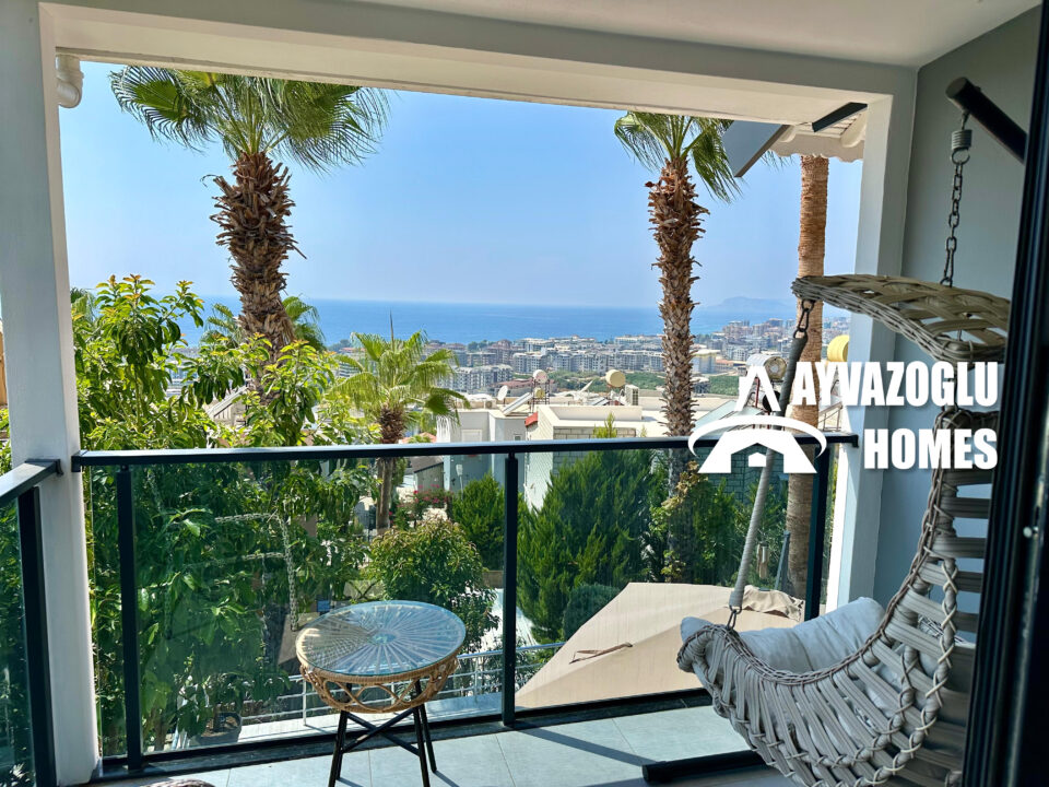 Вилла 3+1 с видом на море