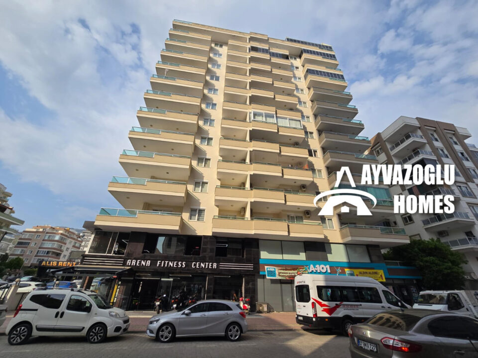 Современная квартира 1+1 в Махмутларе/Алании всего в 300 м от моря