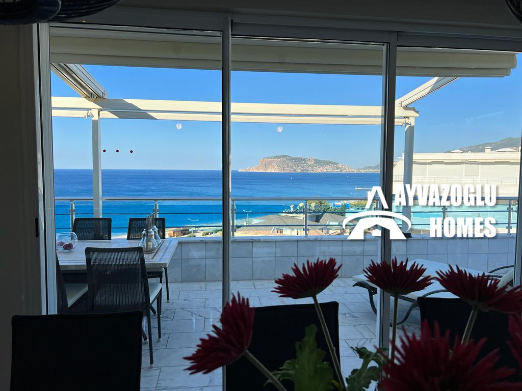 Квартира 3+1 с шикарным видом на море