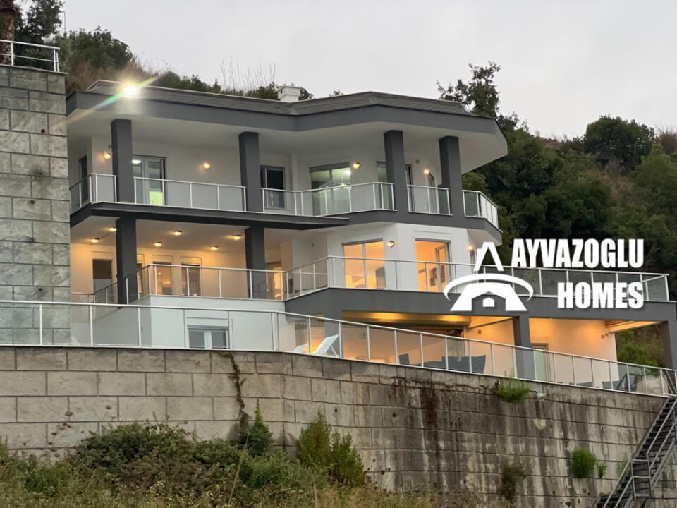 Вилла 5+1 с видом на красивые закаты