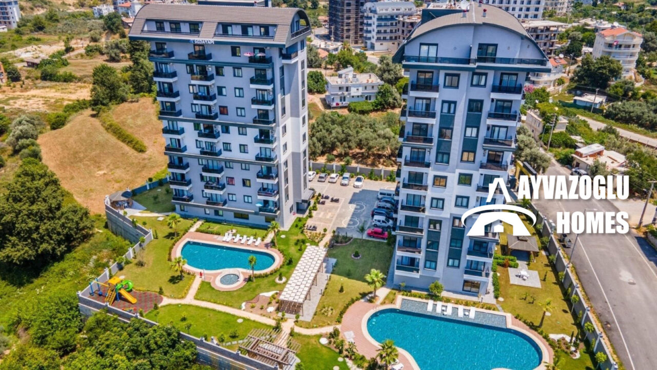 Квартира 1+1 в Авсалларе 2023 года постройки