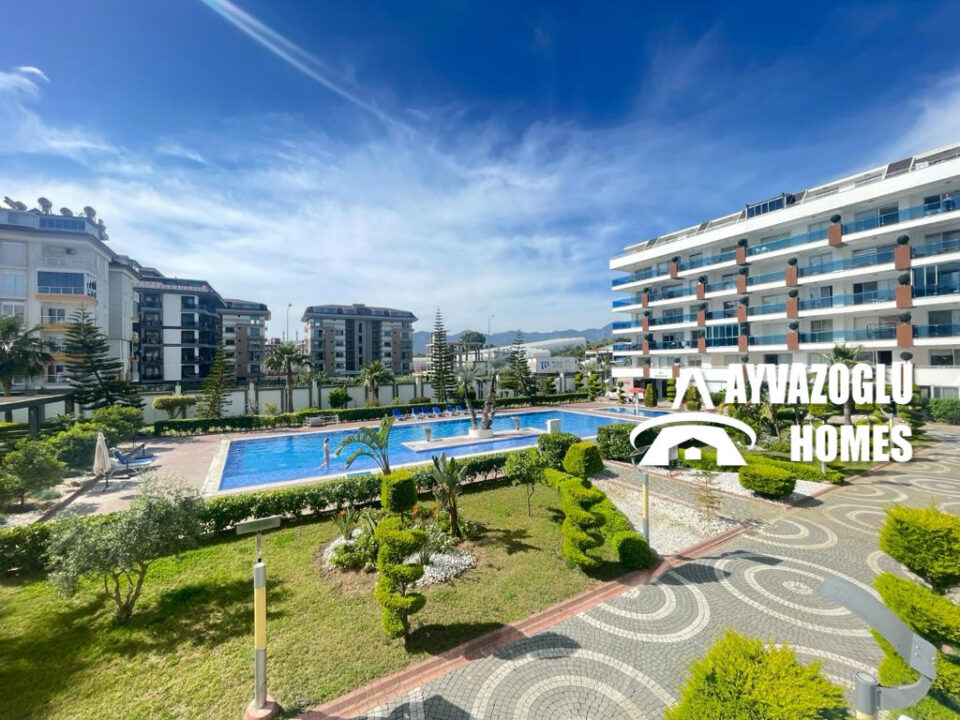3+1 apartment in the center of Alanya