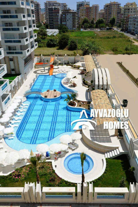 Квартира 1+1 в элитном комплексе с видом на горы