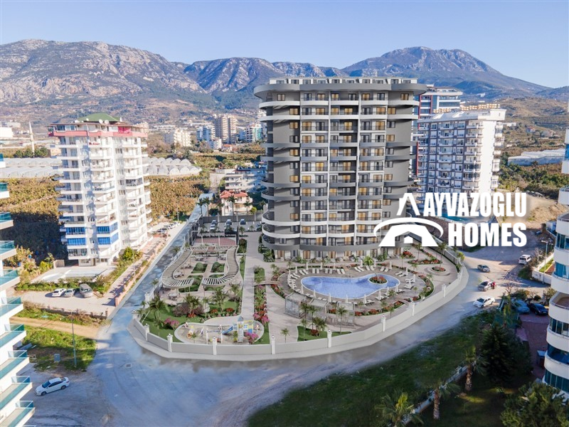 Appartement 1+1 dans un complexe en construction