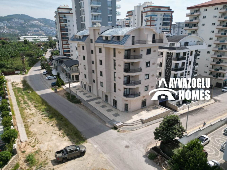 Новая квартира 1+1 в Махмутларе