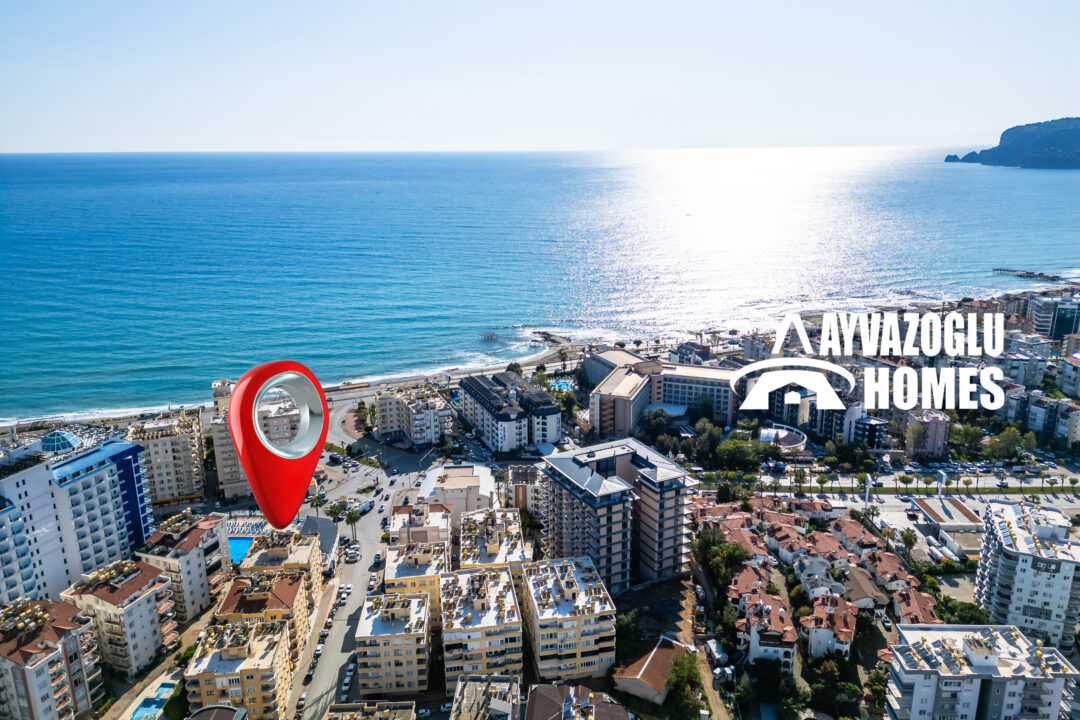 Appartement 2+1 à 100 mètres de la mer à prix avantageux