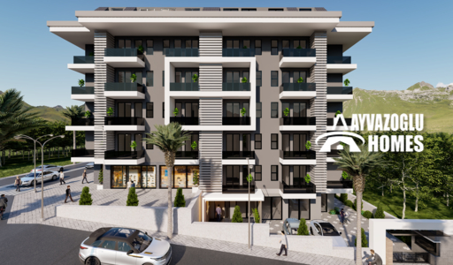 Appartements 1+1 abordables avec infrastructure développée à Mahmutlar - à seulement 700 mètres de la mer