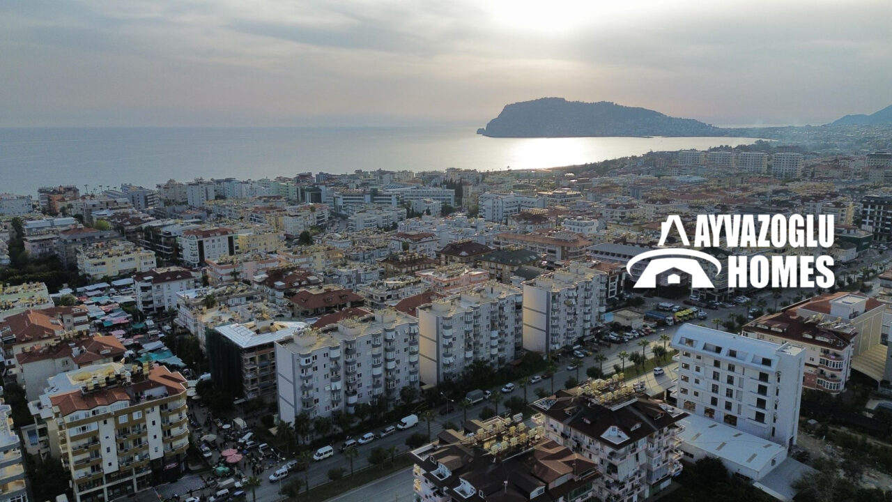 Spacieux appartement 1+1 dans le quartier d'Oba - à seulement 400 m de la mer