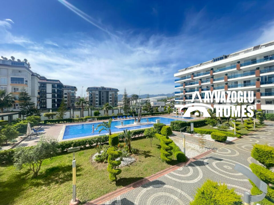 3+1 apartment in a modern complex 200 meters from the sea