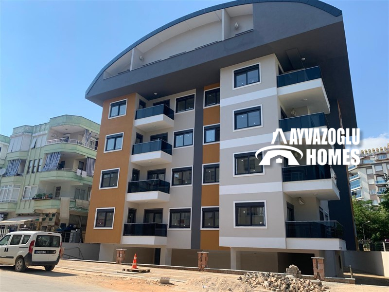 Appartement meublé 1+1 dans le centre d'Alanya - à seulement 750 m de la mer !