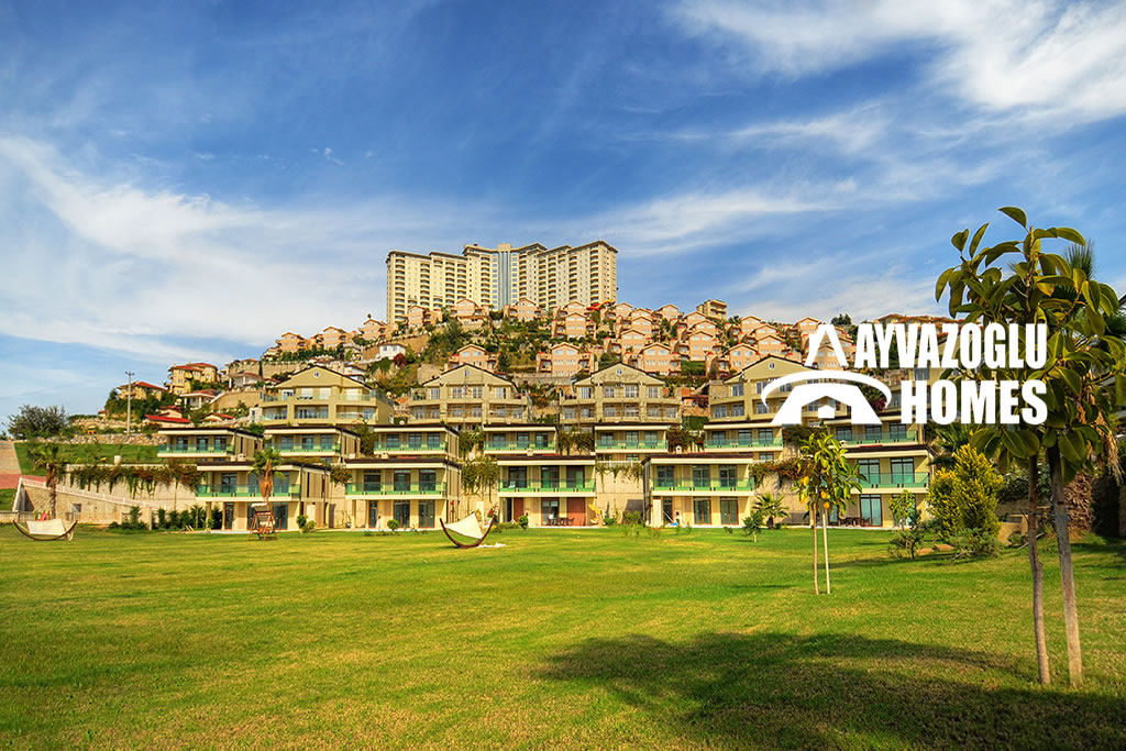 Kargıcak'ta Tam Altyapılı Bir Otelde 2+1 Daireler — 110.000 EUR