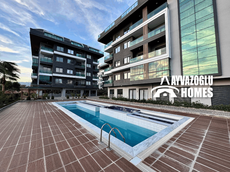 Appartement 1+1 confortable à Oba avec toutes les infrastructures - Offre exceptionnelle à 80 000 €