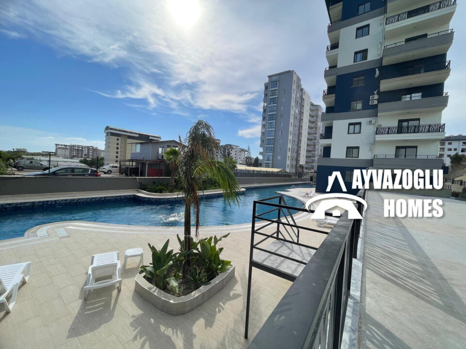 Appartement compact T2+1 dans une résidence aux infrastructures complètes, quartier de Payallar