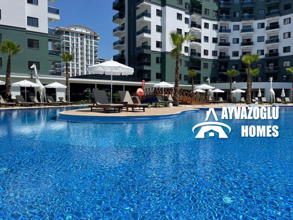 Luxueux appartement 1+1 avec de nombreuses infrastructures - à seulement 500 m de la mer