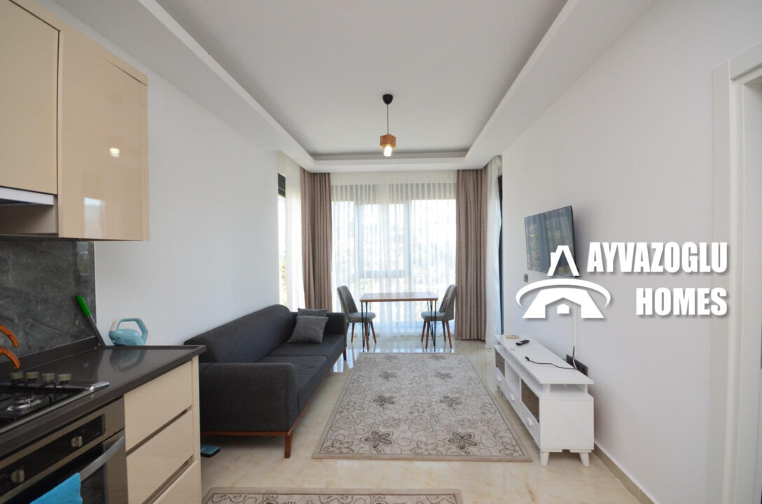 Appartement 1+1 à Mahmutlar : un investissement locatif intéressant à un prix abordable !