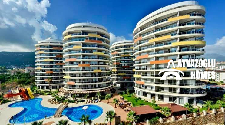 Уютная квартира 1+1 с панорамным видом в Джикджилли — комплекс с богатой инфраструктурой!