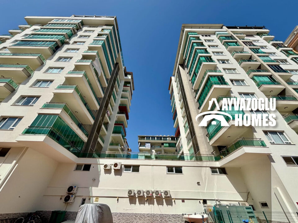 Appartement 2+1 à Mahmutlar — Appartement confortable avec infrastructures à 600 m de la mer