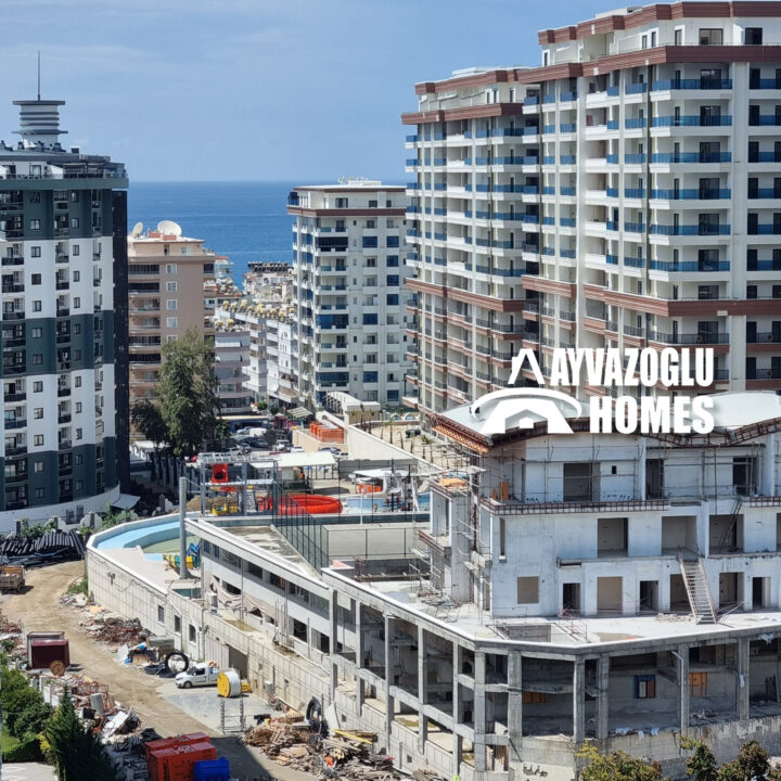 Уютная квартира с мебелью рядом с морем в Махмутларе