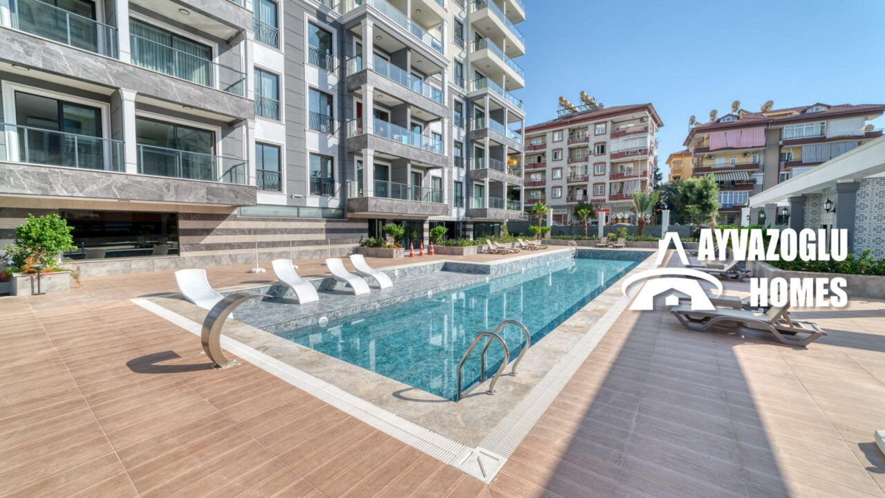 Alanya'da, gelişmiş altyapıya sahip ferah 3+1 daire - vatandaşlık için