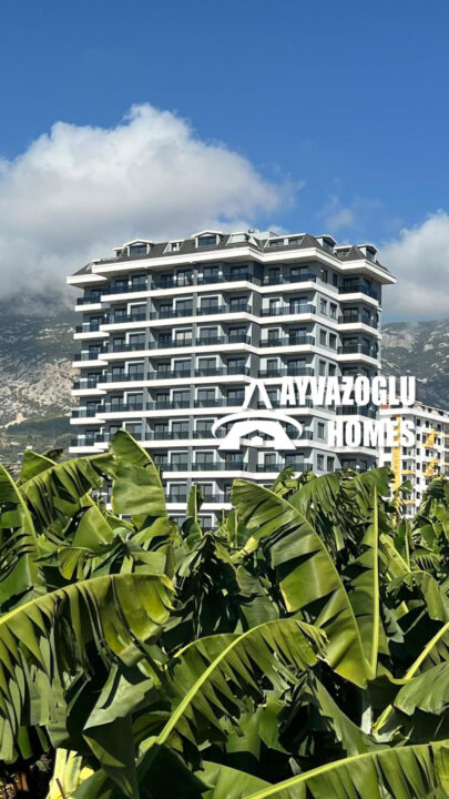 Mahmutlar'da deniz manzaralı 1+1 daire – 66.000 €