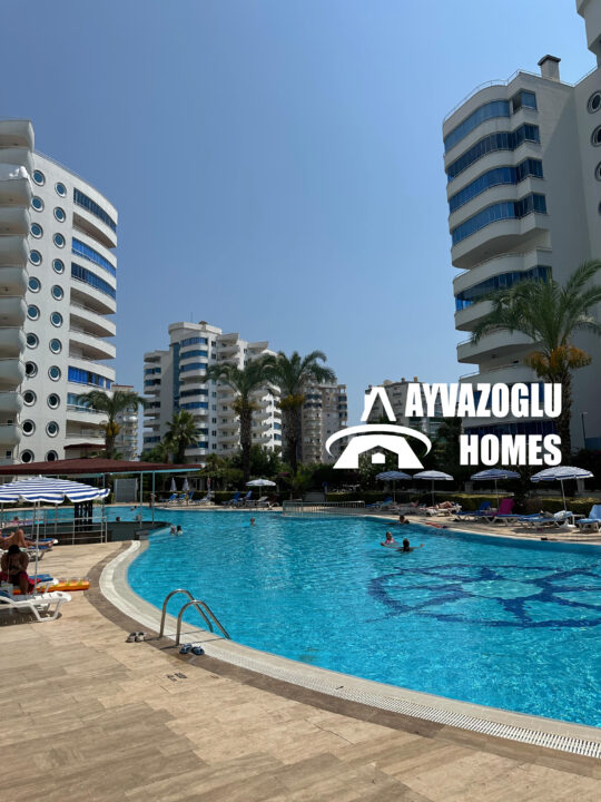 1+1 in an elite complex with an aqua zone in Kargicak — 250,000 €