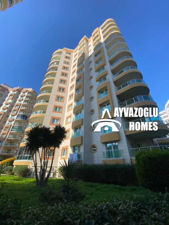 Двухуровневая квартира 4+1 с сауной и джакузи — Махмутлар, 500 м до моря