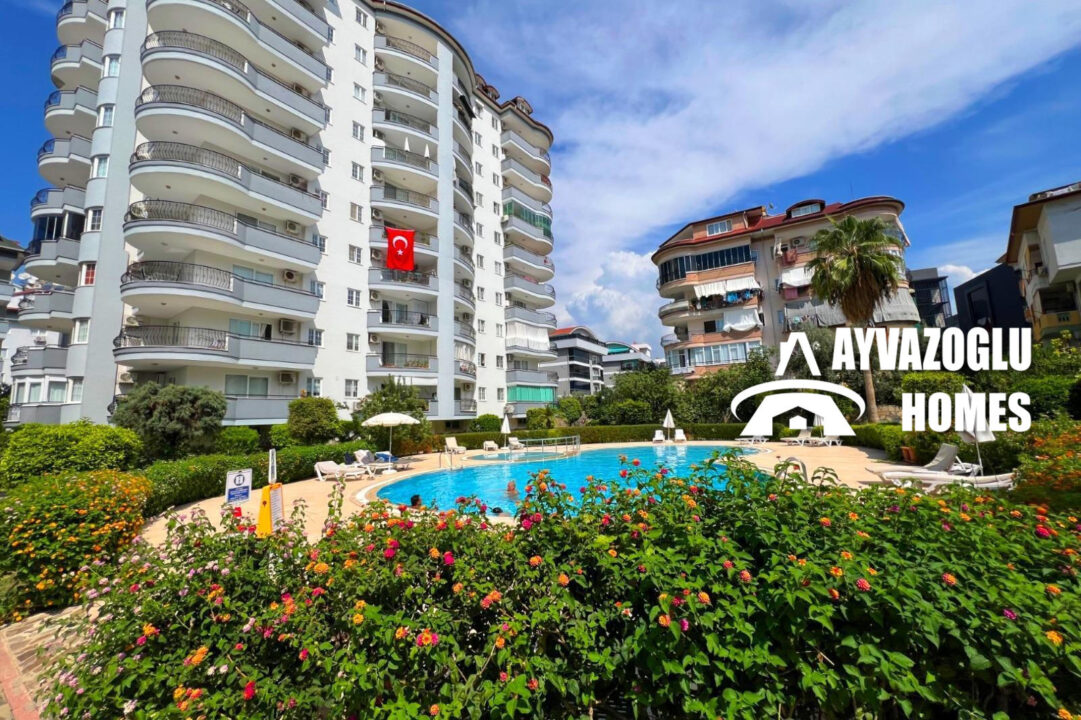 Просторная меблированная квартира 2+1 в Джикджилли, 1 км от моря