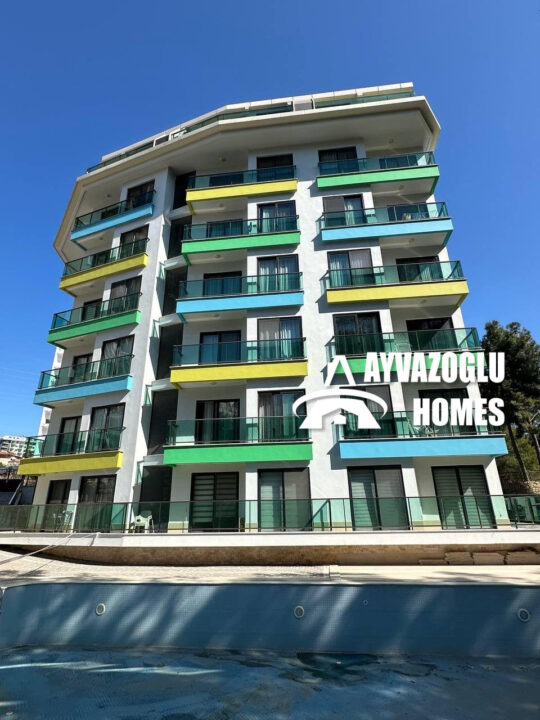 Квартира 1+1 в Авсалларе — 800 метров до моря