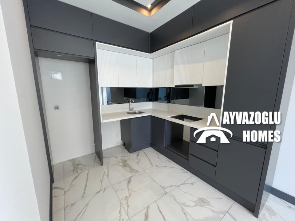 Квартира 1+1 в комплексе с полной инфраструктурой в Махмутларе