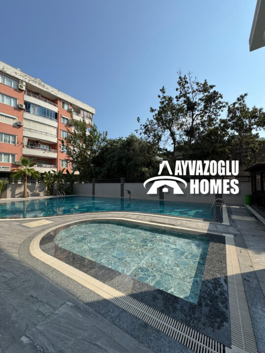 Квартира 1+1 в Махмутларе с видом на море — всего 300 метров до пляжа, 93.000 евро