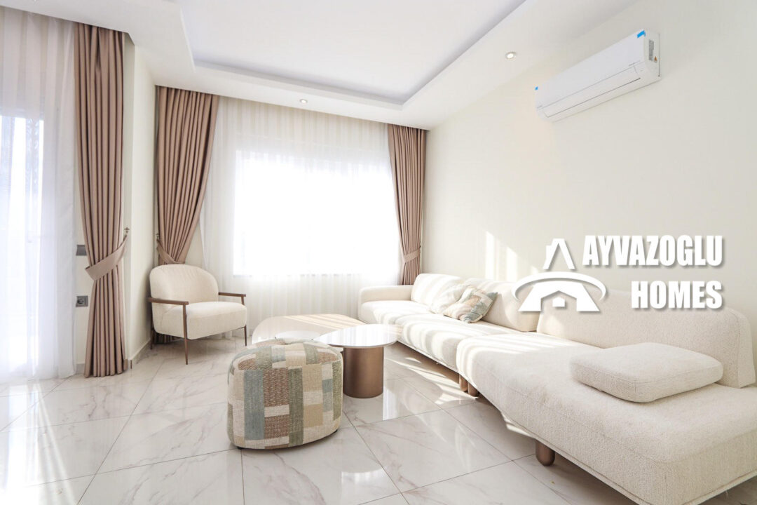 Квартира 2+1 в Тосмуре с инфраструктурой и удобным расположением