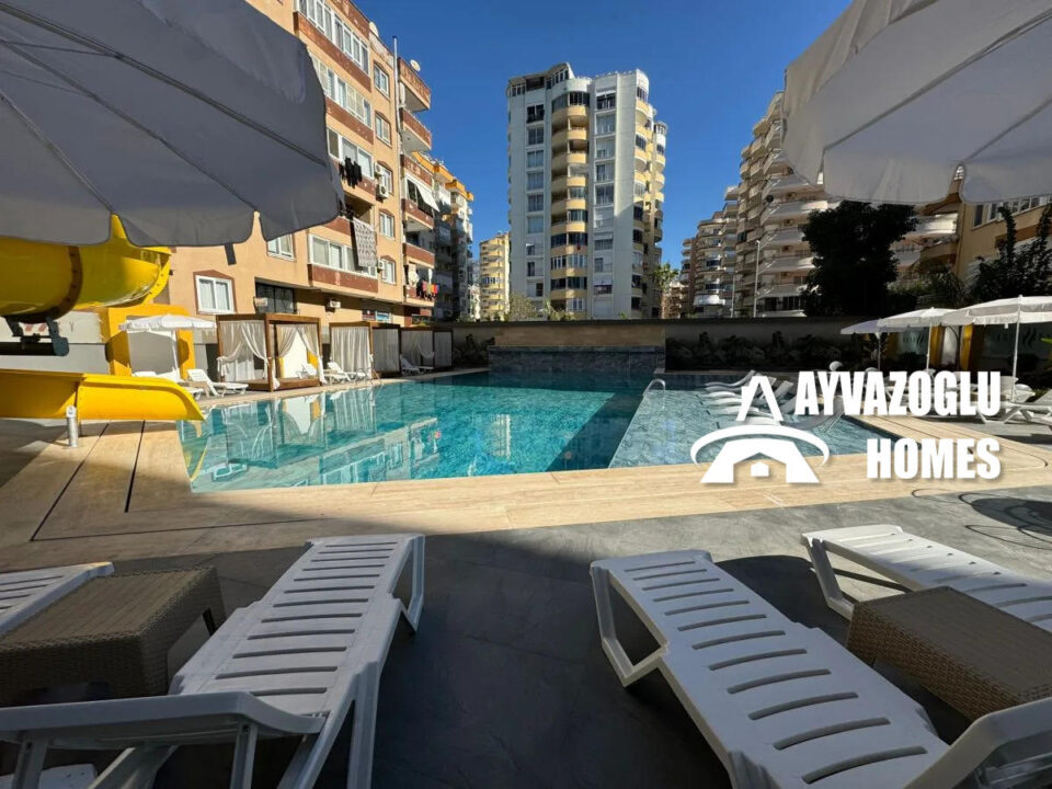 Просторная квартира 2+1 в Махмутларе всего в 150 метрах от моря!