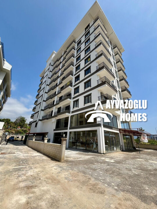 Продажа новой квартиры 1+1 в Махмутларе, 500 м от моря!