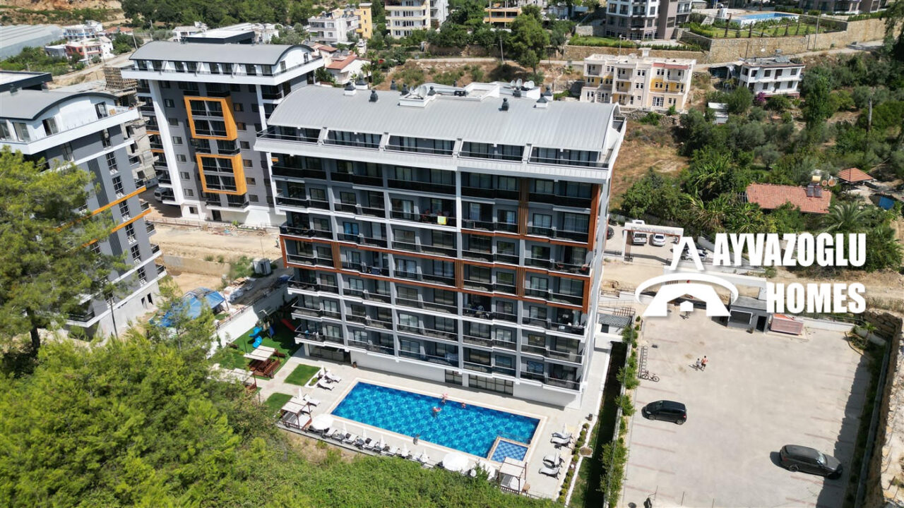 Новая квартира 2+1 в Авсалларе, 1.5 км от моря